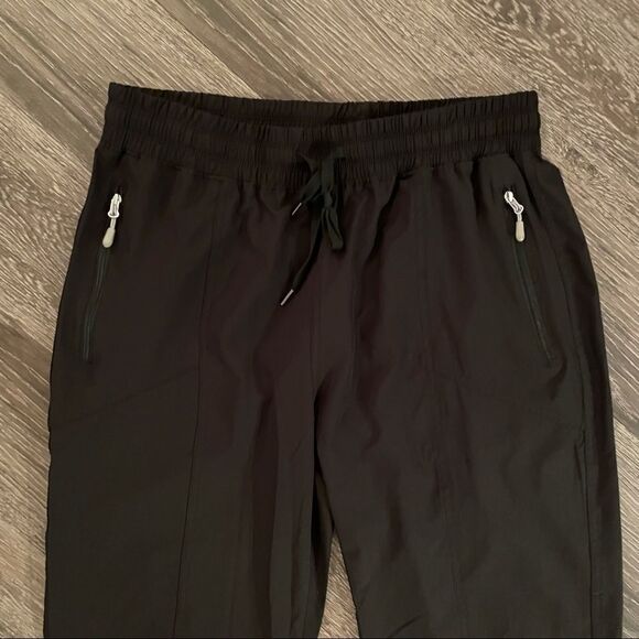 Ll bean womens black polyester jogger pants nwot - Picture 3 of 6